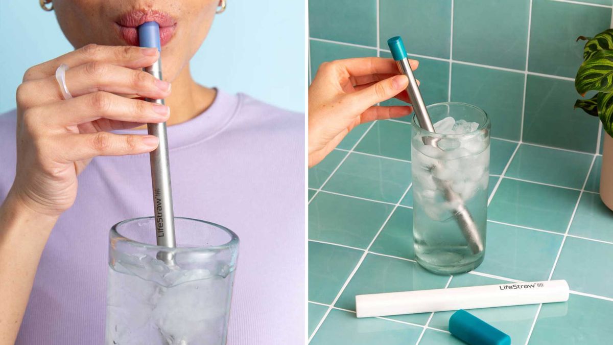 LifeStraw Sip – stalowa słomka filtrująca wodę